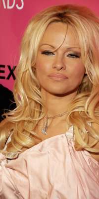 Pamela Anderson, Actress, model, television producer, activist, author, alive at age 47